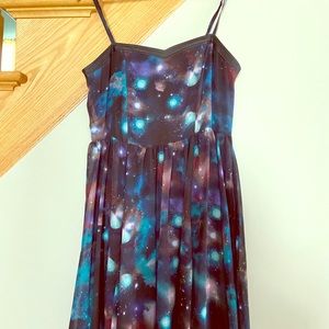 Outer space Dress-size XL